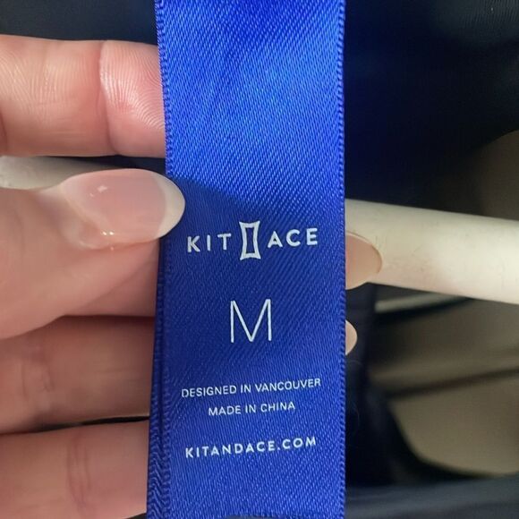 Kit and Ace Black One Piece Swimsuit size medium - Picture 4 of 5